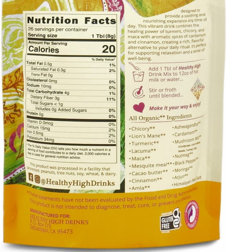 Glowing Golden Mylk - Healthy High